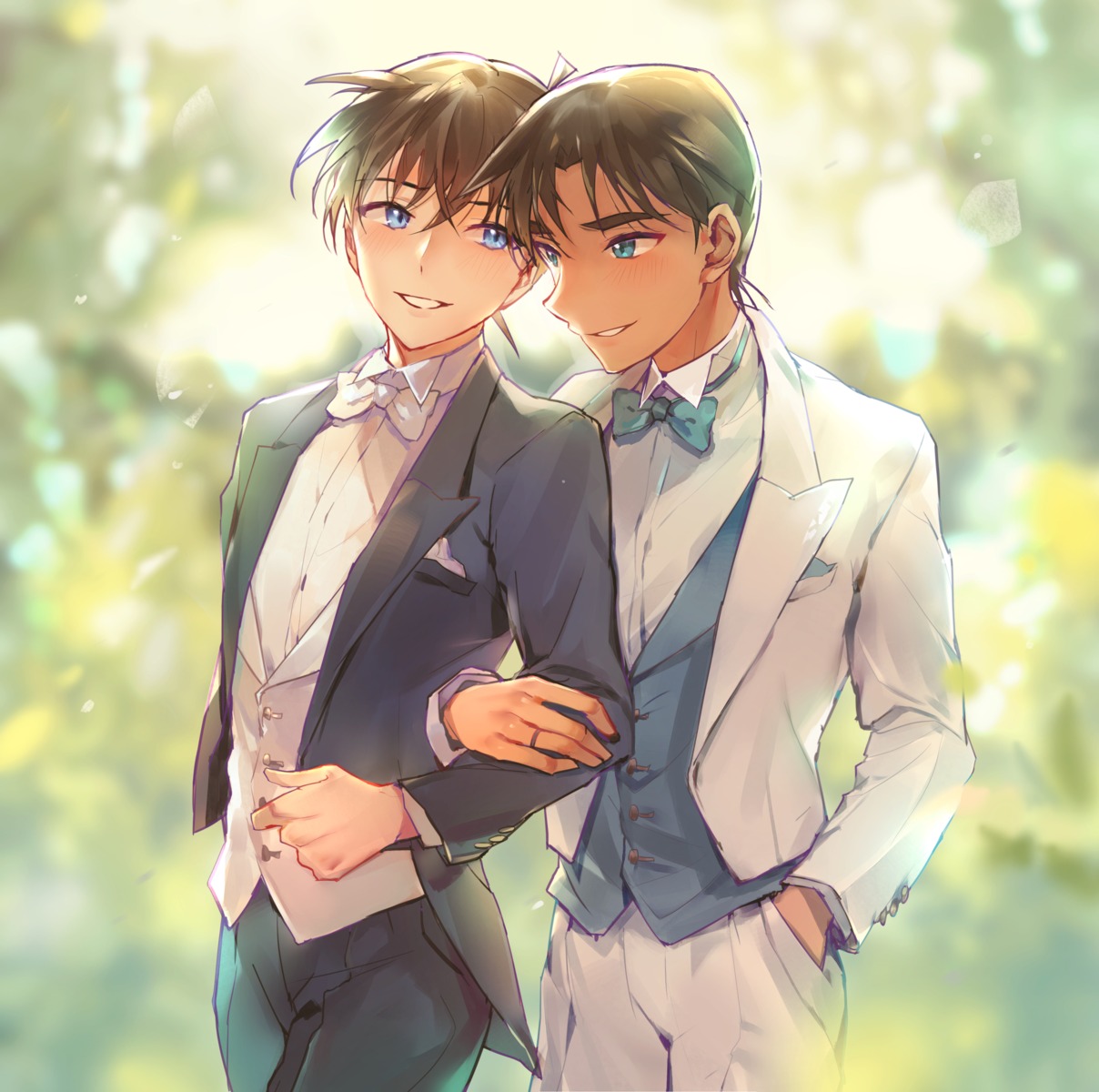 Joypyonn Detective Conan Hattori Heiji Kudou Shinichi Business Suit